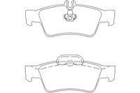 mercedes-benz Remblokken set