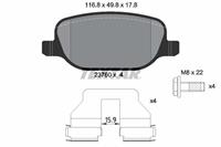 alfaromeo Remblokkenset, schijfrem 2376001