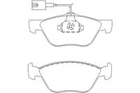 lancia Remblokken set
