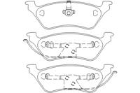 chrysler Remblokken set 2403601