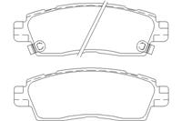 buick Remblokken set 2444501