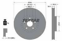 Remschijf TEXTAR 92147900, 1 deel