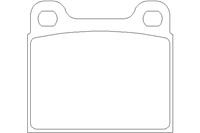 mercedes-benz Remblokken set