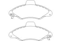 ford Remblokken set 2330002