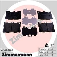 mercedes Remblokkenset, schijfrem 225861801