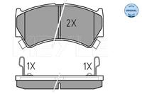 suzuki Remblokkenset, schijfrem 0252379515W