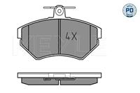 seat Remblokkenset, schijfrem 0252194516PD