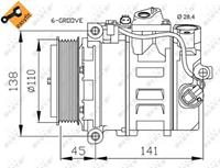 mercedes-benz Compressor, airconditioning