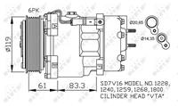 peugeot Compressor, airconditioning