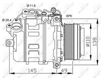 bmw Compressor, airconditioning 32533
