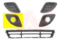 kia Ventilatiegrille, bumper