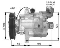 nissan Compressor, airconditioning