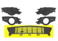 opel Bumpergrill Onder 1/06+ 3782590
