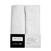 hydrofiele wikkeldoeken - set van 2 wit