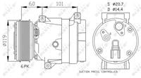 renault Compressor, airconditioning