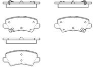 kia Kavo Parts Remblok