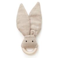 Kids Concept Beißring Hase, beige