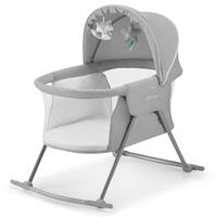 KinderKraft Lovi Grey 3in1 Wieg - Campingbed - Schommelwieg