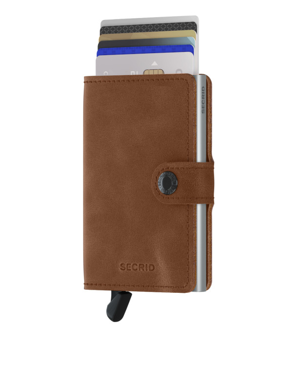 SECRID Miniwallet vintage bruin