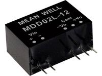 meanwell DC/DC-Wandlermodul 67mA 2W Anzahl Ausgänge: 2 x