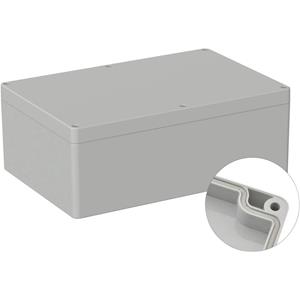 TRU COMPONENTS Universele behuizing 240.3 x 160.3 x 90 ABS Grijs-wit (RAL 7035) 1 stuk(s)