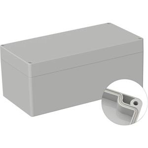 TRU COMPONENTS Universele behuizing 240.5 x 120 x 100.5 PC Grijs-wit (RAL 7035) 1 stuk(s)