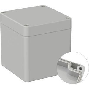 TRU COMPONENTS Universele behuizing 82 x 80 x 85 ABS Grijs-wit (RAL 7035) 1 stuk(s)