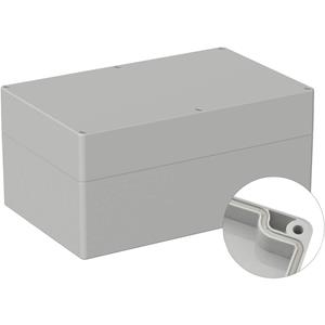 TRU COMPONENTS Universele behuizing 250 x 160 x 119 PC Grijs-wit (RAL 7035) 1 stuk(s)