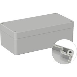 TRU COMPONENTS Universele behuizing 160 x 80 x 55 ABS Grijs-wit (RAL 7035) 1 stuk(s)