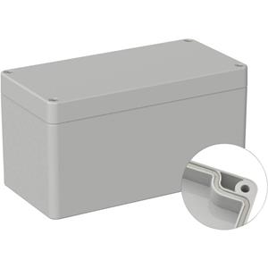 trucomponents TRU COMPONENTS TC-9065664 Industriële behuizing 160 x 80 x 85 ABS Grijs-wit (RAL 7035) 1 stuk(s)