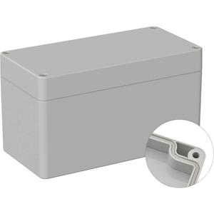 TRU COMPONENTS Universele behuizing 160 x 80 x 90 ABS Grijs-wit (RAL 7035) 1 stuk(s)