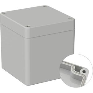 trucomponents TRU COMPONENTS TC-9065496 Outdoorbehuizing 82 x 80 x 85 Polycarbonaat Grijs-wit (RAL 7035) 1 stuk(s)