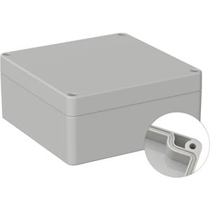 TRU COMPONENTS Universele behuizing 122 x 120 x 55 ABS Grijs-wit (RAL 7035) 1 stuk(s)