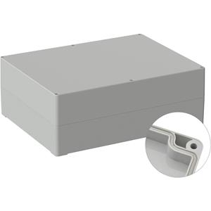 TRU COMPONENTS Universele behuizing 300 x 230 x 110 PC Grijs-wit (RAL 7035) 1 stuk(s)