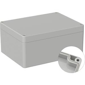 TRU COMPONENTS Universele behuizing 160 x 120 x 75 ABS Grijs-wit (RAL 7035) 1 stuk(s)