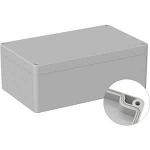 TRU COMPONENTS Universele behuizing 200 x 120 x 75 ABS Grijs-wit (RAL 7035) 1 stuk(s)