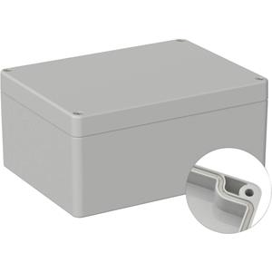 TRU COMPONENTS Universele behuizing 160 x 120 x 75 PC Grijs-wit (RAL 7035) 1 stuk(s)