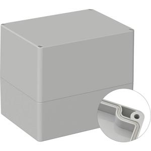 TRU COMPONENTS Universele behuizing 160 x 120 x 140 ABS Grijs-wit (RAL 7035) 1 stuk(s)