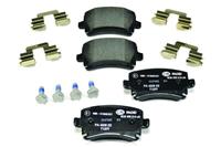 hellapagid Remblokkenset, schijfrem HELLA PAGID, u.a. für Audi, VW, Skoda, Seat