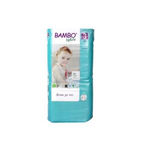 Bambo Nature Windeln - Midi - GrÃ¶ÃŸe 3 - Jumbo Pack mit 52 Windeln