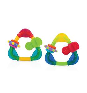 Nuby Beißring 6er Set mehrfarbig