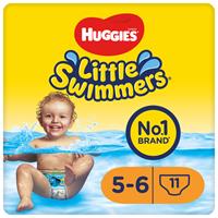 3x  Little Swimmers maat 5-6 (12-18 kg) 11 stuks