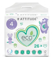 Attitude Baby Care Windeln Maxi, Größe 4 (7-18kg)