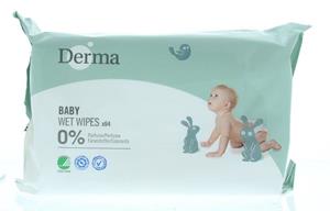 dermaeco Derma Eco Babydoekjes 64 Stuks 64st,64st