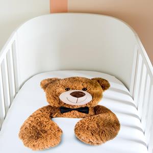 Snurk Teddy Hoeslaken 60 x 120 cm