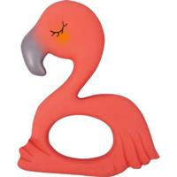BabyGlück: Beißring aus Naturkautschuk Flamingo Frieda
