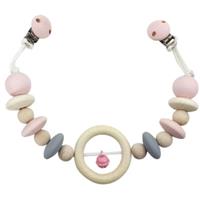 Hess Rijwerk nature ketting roze