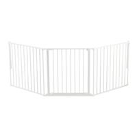 Baby Dan Konfigurationsgitter Flex L, weiß, 90 - 225 cm