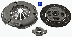 SACHS Kupplungssatz 3000 951 508  OPEL,FIAT,PEUGEOT,COMBO Kasten/Kombi X12,COMBO Tour X12,GRANDE PUNTO 199,PUNTO 188,PUNTO EVO 199,DOBLO Cargo 223