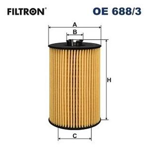 FILTRON Ölfilter OE 688/3 Motorölfilter,Wechselfilter VW,AUDI,SKODA,TIGUAN 5N_,GOLF VII 5G1, BE1,GOLF VII Kombi BA5,SCIROCCO 137, 138,SHARAN 7N1, 7N2